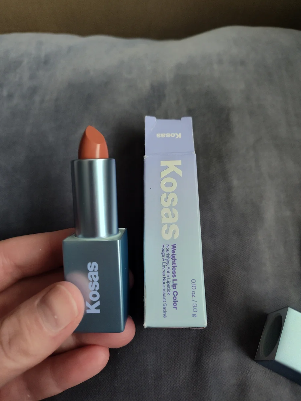Kosas Lip Color — Nude Peachy Brown